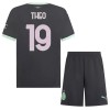 Officiële Voetbalshirt + Korte Broek AC Milan Theo 19 Derde 2024-25 - Kids